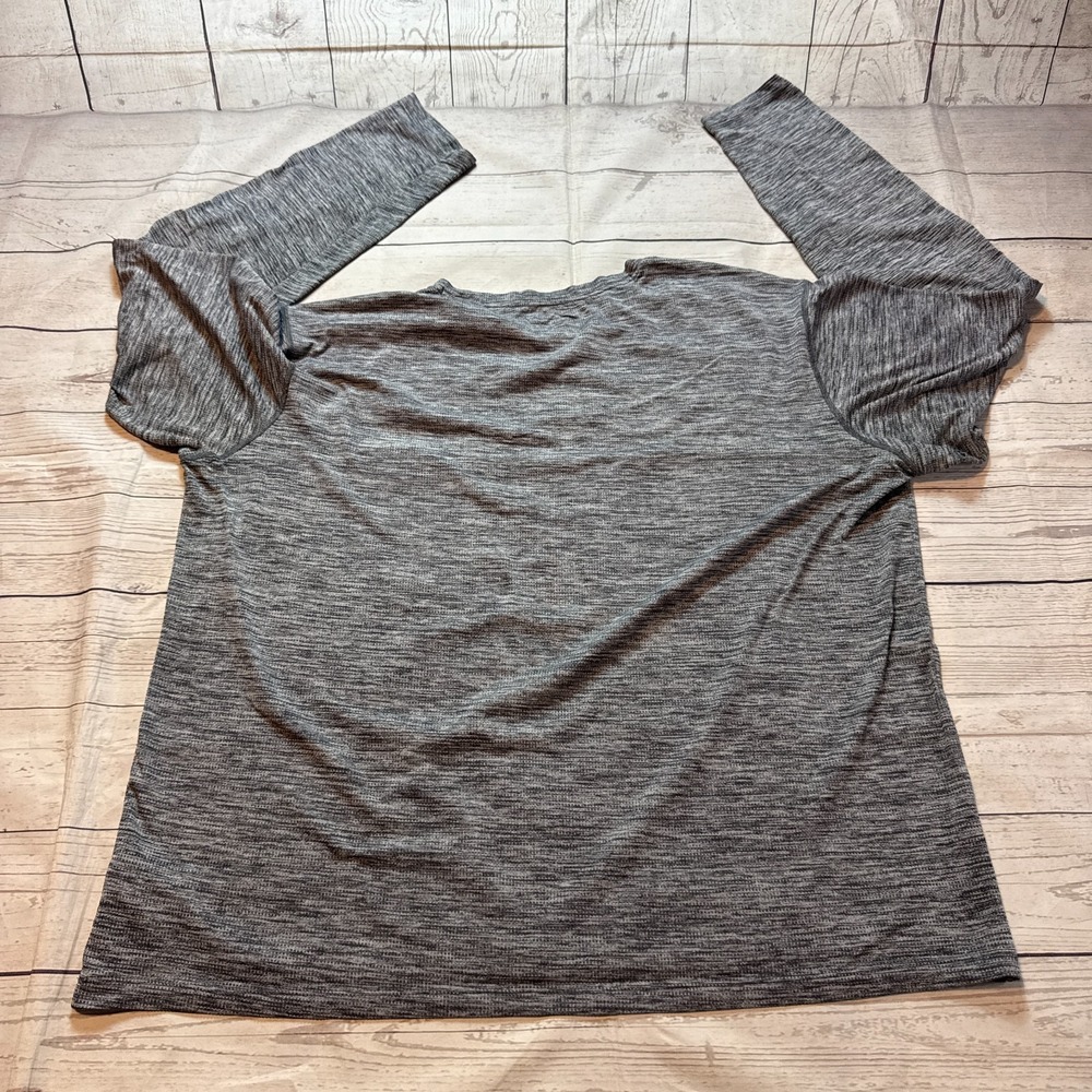 Columbia Long Sleeve Shirt Fishing Casual Heathered Gray Outdoor Men's‎ Size XL - Picture 10 of 13